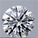 Diamante Natural 0.43 quilates, Redondo , Color F, claridad VVS1 y certificado GIA