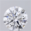 Del inventario de diamantes de laboratorio, 5.04 quilates, Redondo , Color D, claridad VVS2 y certificado GIA