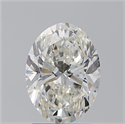Diamante Natural 2.21 quilates, Ovalado , Color H, claridad SI1 y certificado GIA