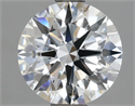 Del inventario de diamantes de laboratorio, 2.02 quilates, Redondo , Color D, claridad VVS2 y certificado IGI
