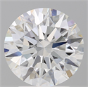 Lab Grown Diamond 3.10 Carats, Round with Ideal Cut, E Color, VVS2 Clarity and Certified by IGI