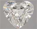 Natural Diamond 1.70 Carats, Heart with  Cut, H Color, SI1 Clarity and Certified by GIA