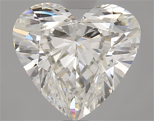 Picture of Natural Diamond 1.70 Carats, Heart with  Cut, H Color, SI1 Clarity and Certified by GIA