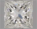 Natural Diamond 0.70 Carats, Princess with  Cut, I Color, VS1 Clarity and Certified by GIA