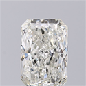 Natural Diamond 1.51 Carats, Radiant with  Cut, I Color, VS1 Clarity and Certified by GIA