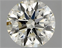 Diamante Natural 0.56 quilates, Redondo , Color L, claridad VVS2 y certificado GIA