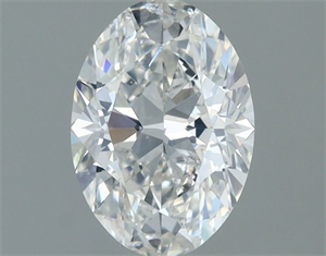 Picture of Natural Diamond 1.20 Carats, Oval with  Cut, H Color, SI2 Clarity and Certified by GIA