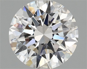 Picture of Lab Grown Diamond 1.53 Carats, Round with Ideal Cut, F Color, VS1 Clarity and Certified by IGI