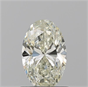 Diamante Natural 1.01 quilates, Ovalado , Color L, claridad SI1 y certificado GIA