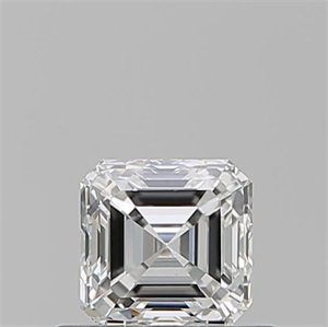 Foto Diamante Natural 0.55 quilates, Asscher , Color F, claridad VS1 y certificado GIA de
