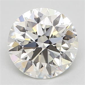 Picture of Natural Diamond 0.70 Carats, Round with Excellent Cut, I Color, VS2 Clarity and Certified by GIA
