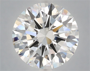 Picture of Lab Grown Diamond 5.06 Carats, Round with Excellent Cut, F Color, VVS1 Clarity and Certified by IGI