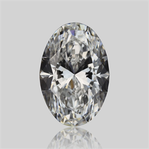 Foto Diamante Natural 0.54 quilates, Ovalado , Color E, claridad VVS1 y certificado GIA de