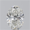 Diamante Natural 1.01 quilates, Ovalado , Color H, claridad SI2 y certificado GIA