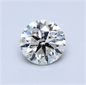 Natural Diamond 0.80 Carats, Round with Very Good Cut, I Color, SI2 Clarity and Certified by GIA