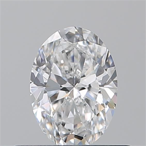 Picture of Natural Diamond 0.50 Carats, Oval with  Cut, D Color, VS1 Clarity and Certified by GIA