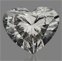 Natural Diamond 0.32 Carats, Heart with  Cut, D Color, I1 Clarity and Certified by GIA