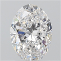 Natural Diamond 1.20 Carats, Oval with  Cut, E Color, SI1 Clarity and Certified by GIA
