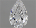 Diamante Natural 0.50 quilates, De pera , Color D, claridad VVS2 y certificado IGI