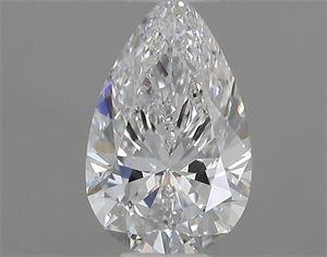 Foto Diamante Natural 0.50 quilates, De pera , Color D, claridad VVS2 y certificado IGI de