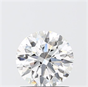 Lab Grown Diamond 1.10 Carats, Round with Ideal Cut, D Color, VS1 Clarity and Certified by IGI