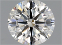 Natural Diamond 0.97 Carats, Round with Excellent Cut, F Color, SI2 Clarity and Certified by GIA