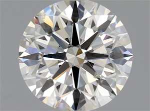 Picture of Natural Diamond 0.97 Carats, Round with Excellent Cut, F Color, SI2 Clarity and Certified by GIA
