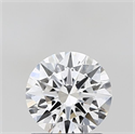 Lab Grown Diamond 1.29 Carats, Round with Ideal Cut, D Color, VVS2 Clarity and Certified by IGI