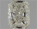 Natural Diamond 0.92 Carats, Radiant with  Cut, K Color, SI2 Clarity and Certified by GIA