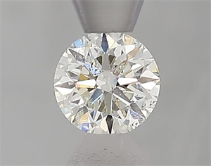 Picture of Natural Diamond 0.40 Carats, Round with Excellent Cut, G Color, SI2 Clarity and Certified by IGI