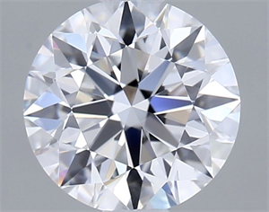 Picture of Lab Grown Diamond 1.02 Carats, Round with Excellent Cut, D Color, VVS1 Clarity and Certified by IGI