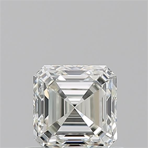 Picture of Natural Diamond 0.70 Carats, Asscher with  Cut, J Color, VVS2 Clarity and Certified by GIA