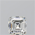 Diamante Natural 0.90 quilates, Asscher , Color J, claridad VVS2 y certificado GIA