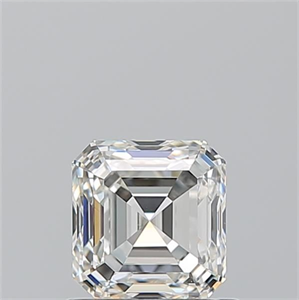 Foto Diamante Natural 0.90 quilates, Asscher , Color J, claridad VVS2 y certificado GIA de