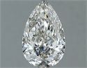 Diamante Natural 0.90 quilates, De pera , Color J, claridad SI1 y certificado GIA