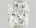 Natural Diamond 0.81 Carats, Radiant with  Cut, H Color, VS1 Clarity and Certified by GIA