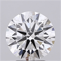 Del inventario de diamantes de laboratorio, 2.62 quilates, Redondo , Color E, claridad VS2 y certificado IGI