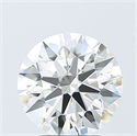 Lab Grown Diamond 3.04 Carats, Round with Ideal Cut, F Color, VVS2 Clarity and Certified by IGI