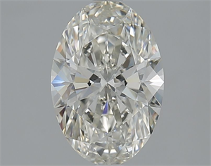 Picture of Natural Diamond 1.73 Carats, Oval with  Cut, I Color, VVS2 Clarity and Certified by IGI