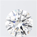 Lab Grown Diamond 3.01 Carats, Round with Excellent Cut, E Color, VS2 Clarity and Certified by IGI