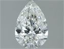Natural Diamond 1.31 Carats, Pear with  Cut, G Color, SI2 Clarity and Certified by IGI