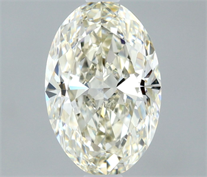 Picture of Natural Diamond 0.71 Carats, Oval with  Cut, I Color, VVS2 Clarity and Certified by IGI