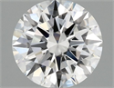 Lab Grown Diamond 1.45 Carats, Round with Ideal Cut, D Color, VVS2 Clarity and Certified by IGI