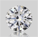Natural Diamond 0.90 Carats, Round with Excellent Cut, F Color, SI2 Clarity and Certified by GIA