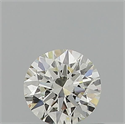 Diamante Natural 0.52 quilates, Redondo , Color J, claridad VS1 y certificado GIA