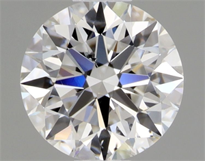 Picture of Natural Diamond 0.43 Carats, Round with Excellent Cut, E Color, SI2 Clarity and Certified by GIA