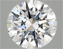 Del inventario de diamantes de laboratorio, 3.05 quilates, Redondo , Color F, claridad VVS2 y certificado IGI