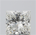 Diamante Natural 1.01 quilates, Princesa , Color H, claridad VS1 y certificado GIA