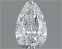 Diamante Natural 0.60 quilates, De pera , Color F, claridad VVS2 y certificado GIA