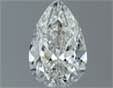 Diamante Natural 1.00 quilates, De pera , Color G, claridad VVS2 y certificado IGI